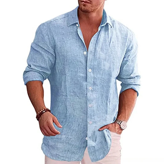 Coastal Breeze Linen Shirt