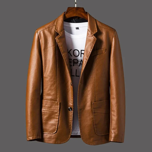 Centurion Leather Blazer